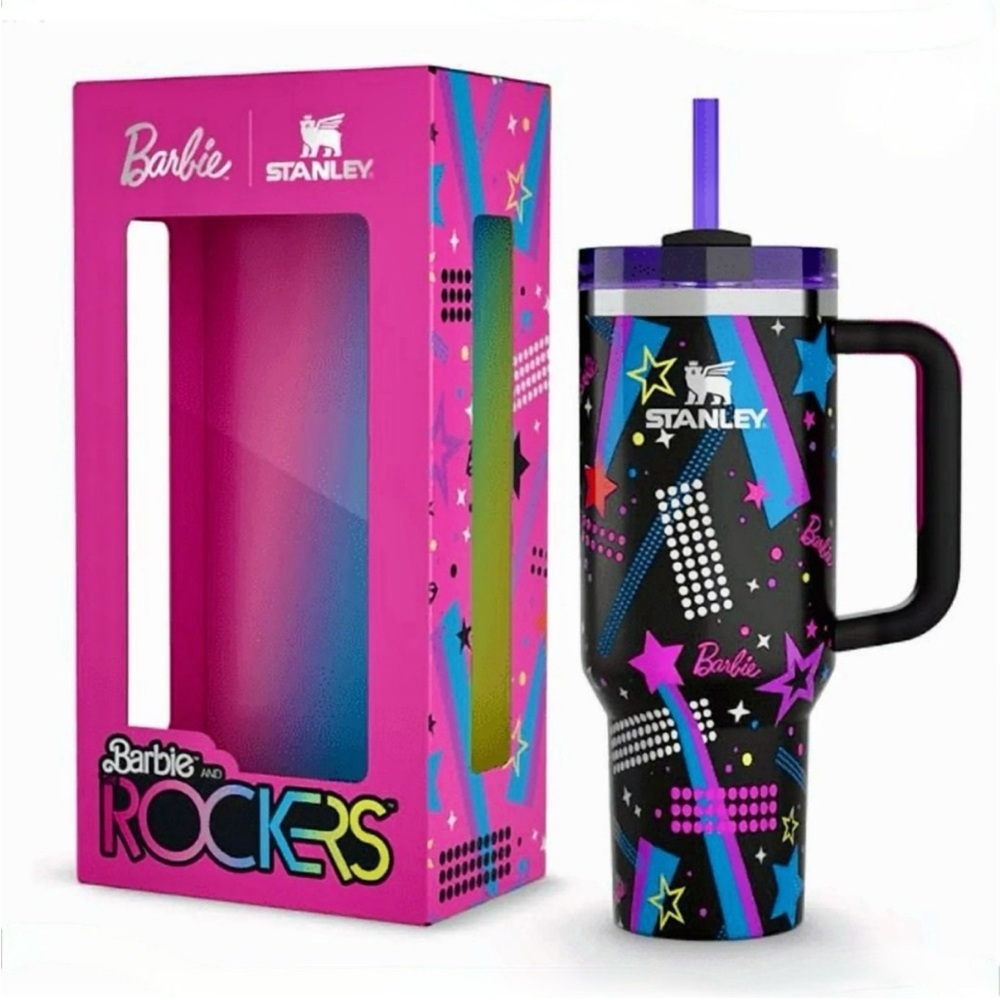 Stanley Barbie 80s rocker 40oz new in box